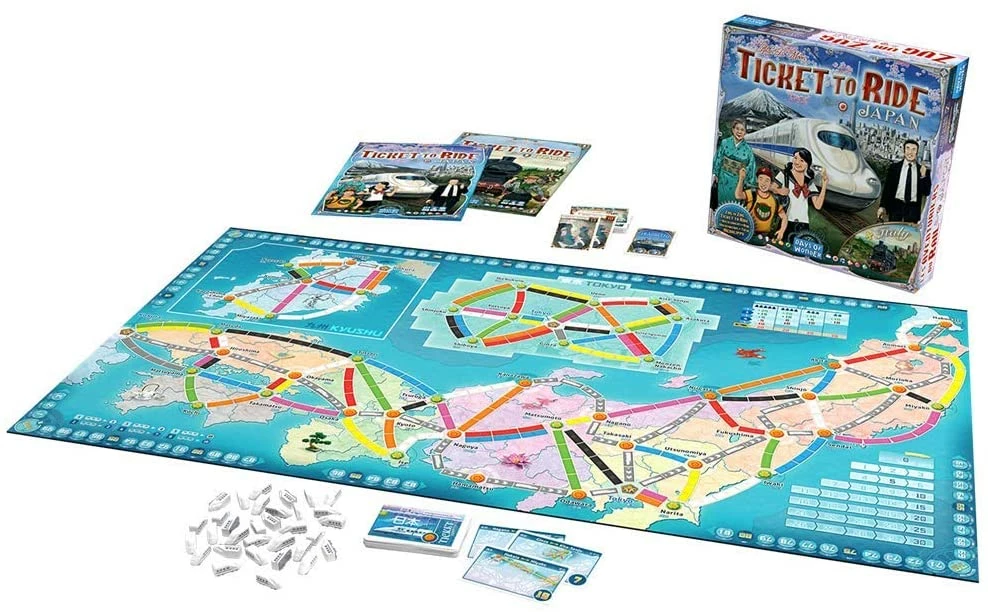 Deals π Days Of Wonder Ticket To Ride: Map Collection V7 - Japan And Italy Board Games π― 4 Days Of Wonder Ticket To Ride: Map Collection V7 - Japan And Italy Board Games