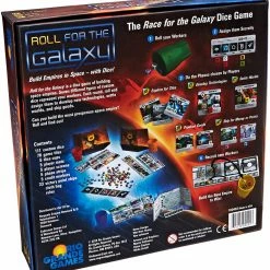 Rio Grande Games Board Games Roll For The Galaxy