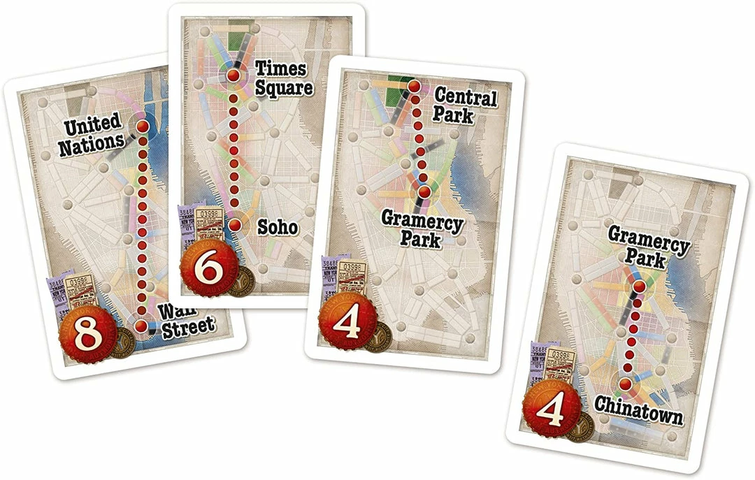 Hot Sale ✔️ Days Of Wonder Ticket To Ride: New York ✔️ 5 Days Of Wonder Ticket To Ride: New York