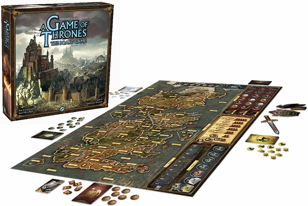 Top 10 π Fantasy Flight Games A Game Of Thrones: The Board Game: 2nd Edition Board Games π 4 Fantasy Flight Games A Game Of Thrones: The Board Game: 2nd Edition Board Games