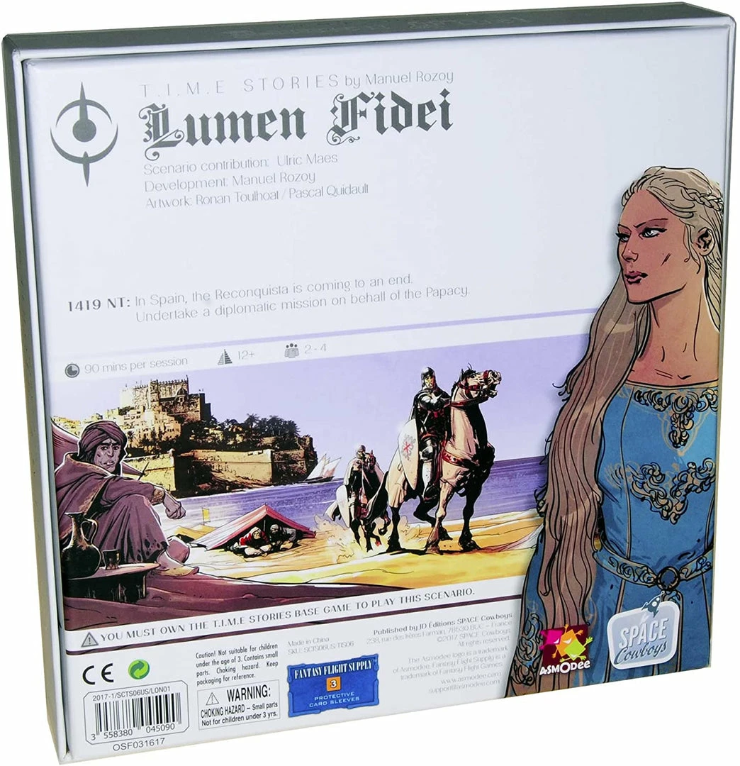 Promo π₯° Space Cowboys Board Games T.I.M.E Stories: Lumen Fidei Expansion π 4 Space Cowboys Board Games T.I.M.E Stories: Lumen Fidei Expansion