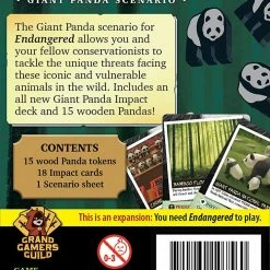 Grand Gamers Guild Endangered: Giant Panda Scenario Board Games