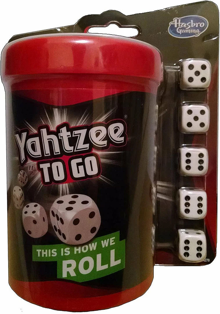 Hot Sale ⭐ Hasbro Yahtzee To Go 🧨 2 Hasbro Yahtzee To Go