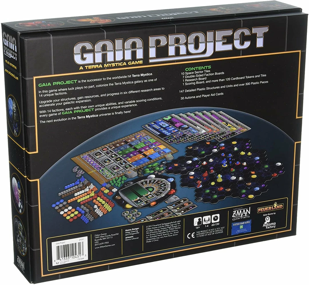 Brand new π Capstone Games Gaia Project βοΈ 4 Capstone Games Gaia Project