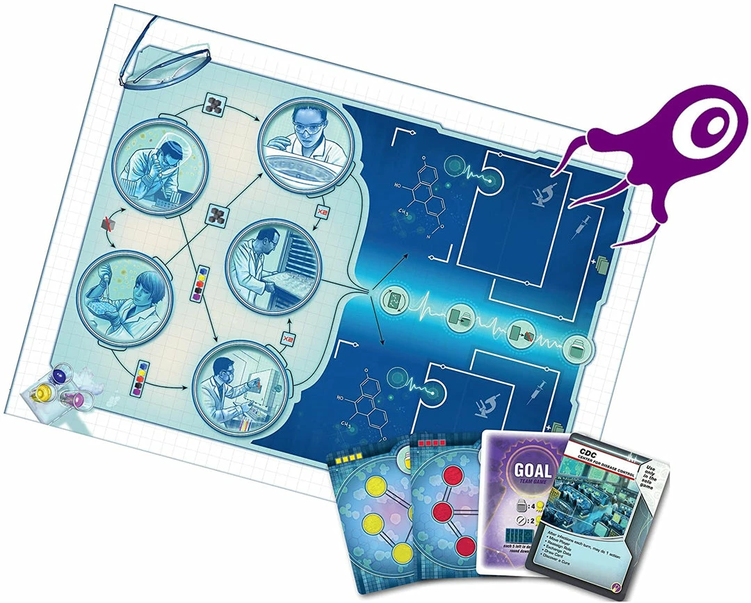 Best Pirce ๐ Z-Man Games Board Games Pandemic: In The Lab Expansion ๐ 5 Z-Man Games Board Games Pandemic: In The Lab Expansion