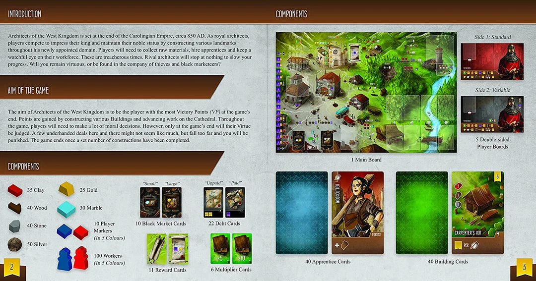 Brand new βοΈ Renegade Game Studios Architects Of The West Kingdom Board Games π 10 Renegade Game Studios Architects Of The West Kingdom Board Games