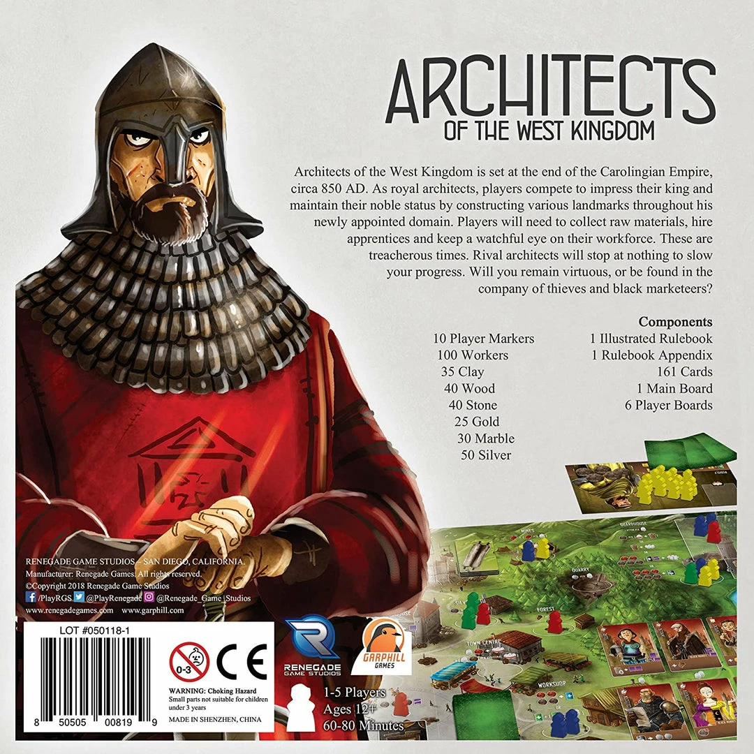 Brand new βοΈ Renegade Game Studios Architects Of The West Kingdom Board Games π 4 Renegade Game Studios Architects Of The West Kingdom Board Games