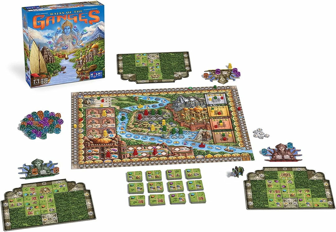 Wholesale 𧨠Huch! Rajas Of The Ganges Board Games π 4 Huch! Rajas Of The Ganges Board Games