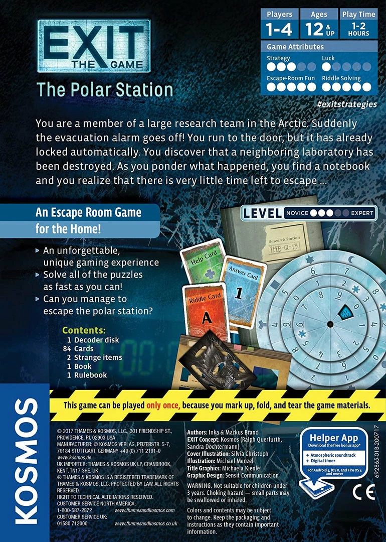 Buy โ Kosmos Exit: The Polar Station Board Games ๐ 4 Kosmos Exit: The Polar Station Board Games