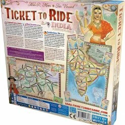 Cheap ๐ Days Of Wonder Board Games Ticket To Ride: Map Collection V2 - India & Switzerland ๐ฏ 7 Days Of Wonder Board Games Ticket To Ride: Map Collection V2 - India & Switzerland