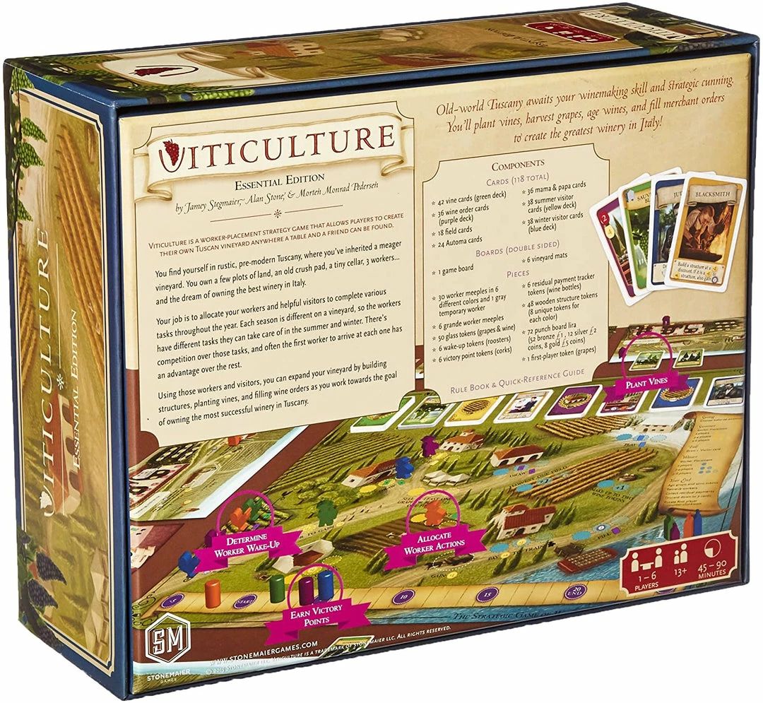 Promo π Stonemaier Games Viticulture - Essential Edition β¨ 4 Stonemaier Games Viticulture - Essential Edition