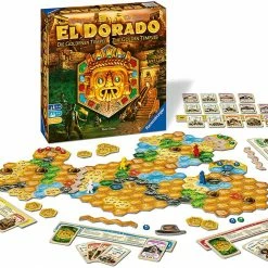 Ravensburger The Quest For El Dorado: Golden Temples Board Games