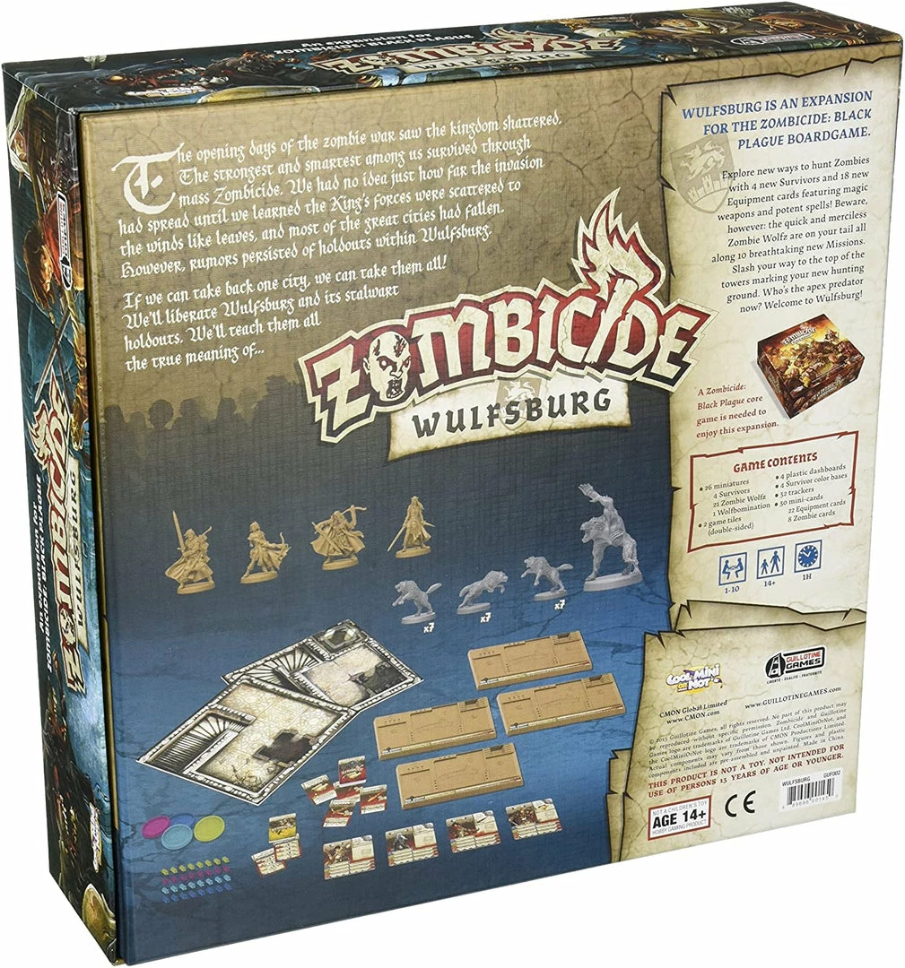 Best reviews of π₯ CMON Zombicide: Wulfsburg Board Games 𧨠4 CMON Zombicide: Wulfsburg Board Games