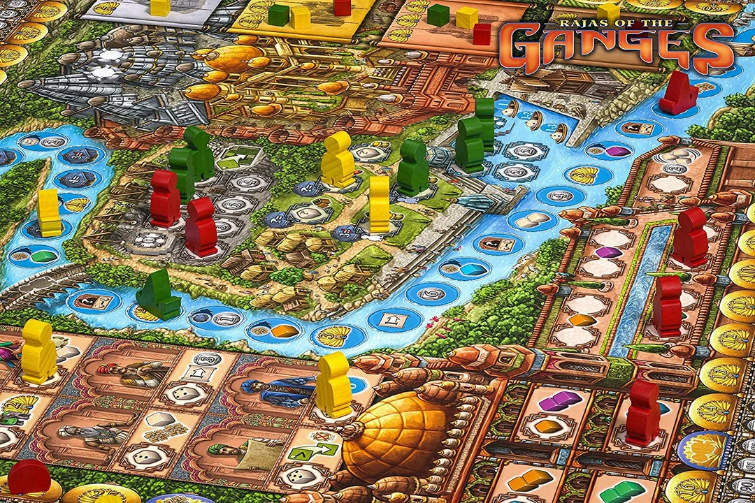 Wholesale 𧨠Huch! Rajas Of The Ganges Board Games π 8 Huch! Rajas Of The Ganges Board Games