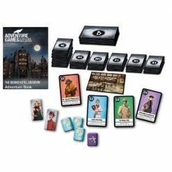 Promo ๐ Kosmos Adventure Games: The Grand Hotel Abaddon Board Games ๐คฉ 7 Kosmos Adventure Games: The Grand Hotel Abaddon Board Games