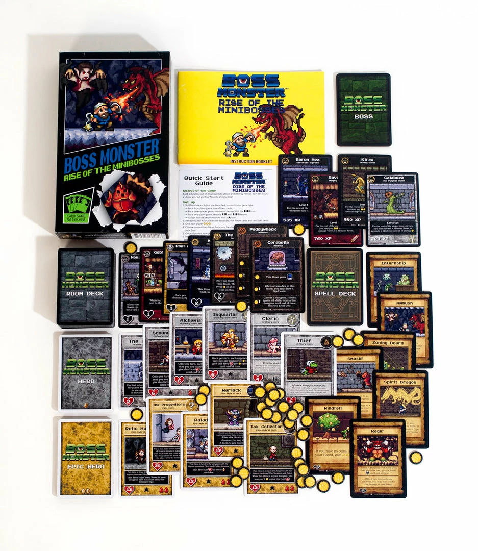 Cheap ๐ฏ Brotherwise Games Boss Monster: Rise Of The Minibosses Card Games ๐ 4 Brotherwise Games Boss Monster: Rise Of The Minibosses Card Games