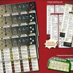 WizKids Board Games Clash Of Cultures: Monumental Edition