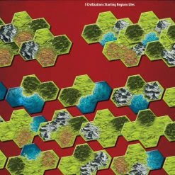 WizKids Board Games Clash Of Cultures: Monumental Edition