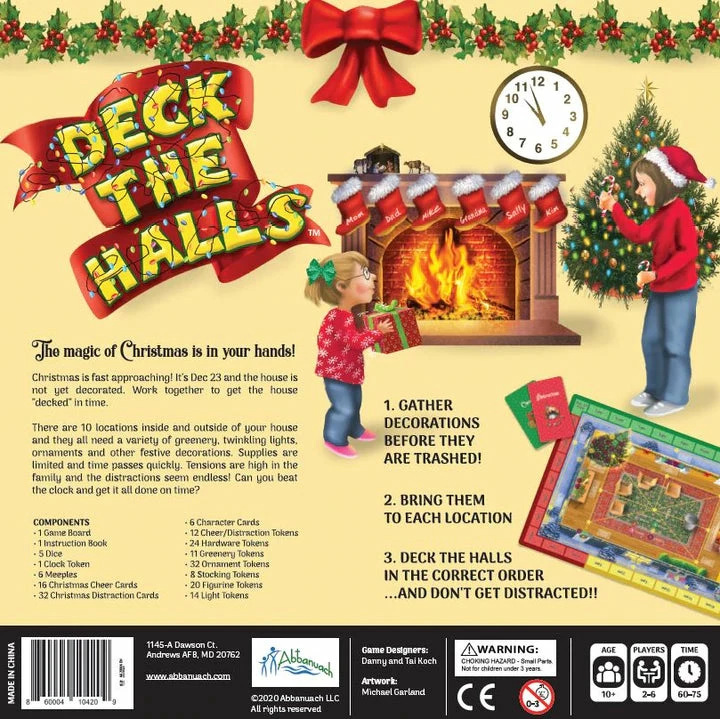 Flash Sale π Abbanuach Deck The Halls Board Games 𧨠4 Abbanuach Deck The Halls Board Games