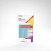 Gamegenic Clear Prime Sleeves: Mini European (46 X 71 Mm) (Color Code: Ruby) Accessories