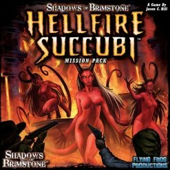 Flying Frog Productions Board Games Shadows Of Brimstone: Hellfire Succubi Mission Pack