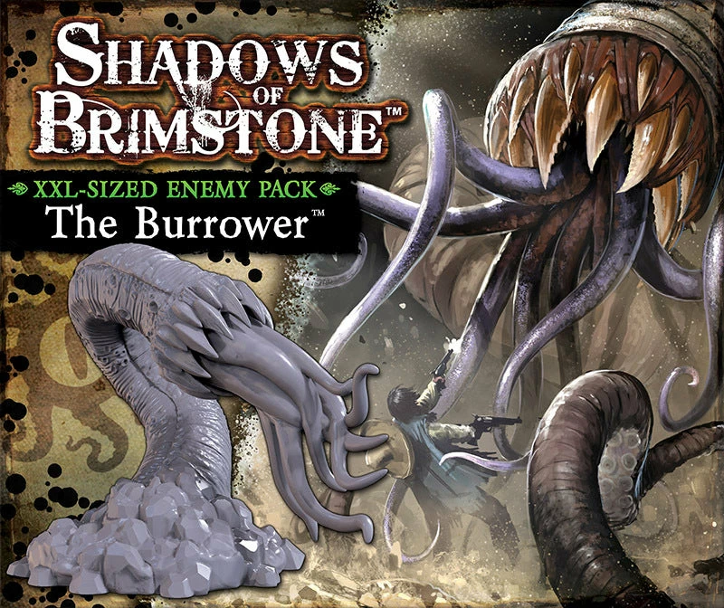 Hot Sale ๐ Flying Frog Productions Shadows Of Brimstone: Burrower XXL Enemy ๐ 3 Flying Frog Productions Shadows Of Brimstone: Burrower XXL Enemy