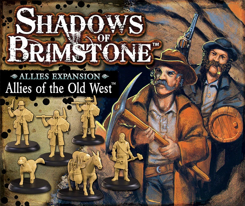 Outlet π Flying Frog Productions Shadows Of Brimstone: Allies Of The Old West Board Games π 3 Flying Frog Productions Shadows Of Brimstone: Allies Of The Old West Board Games
