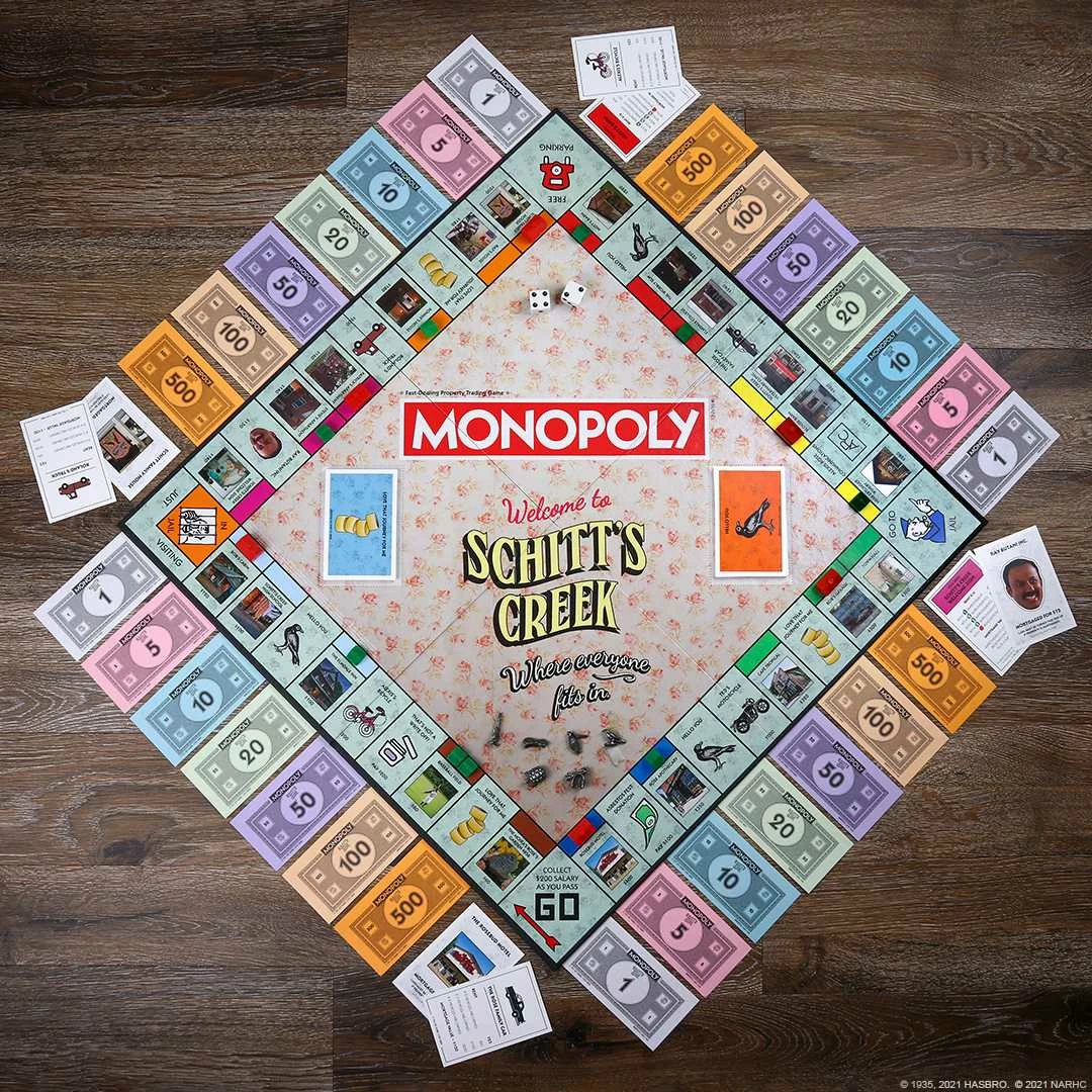 Cheapest 🧨 The OP Games Board Games Monopoly: Schitt’s Creek 🎁 4 The OP Games Board Games Monopoly: Schitt’s Creek