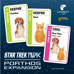 Buy β Looney Labs Star Trek Fluxx: Porthos Expansion Card Games π― 5 Looney Labs Star Trek Fluxx: Porthos Expansion Card Games