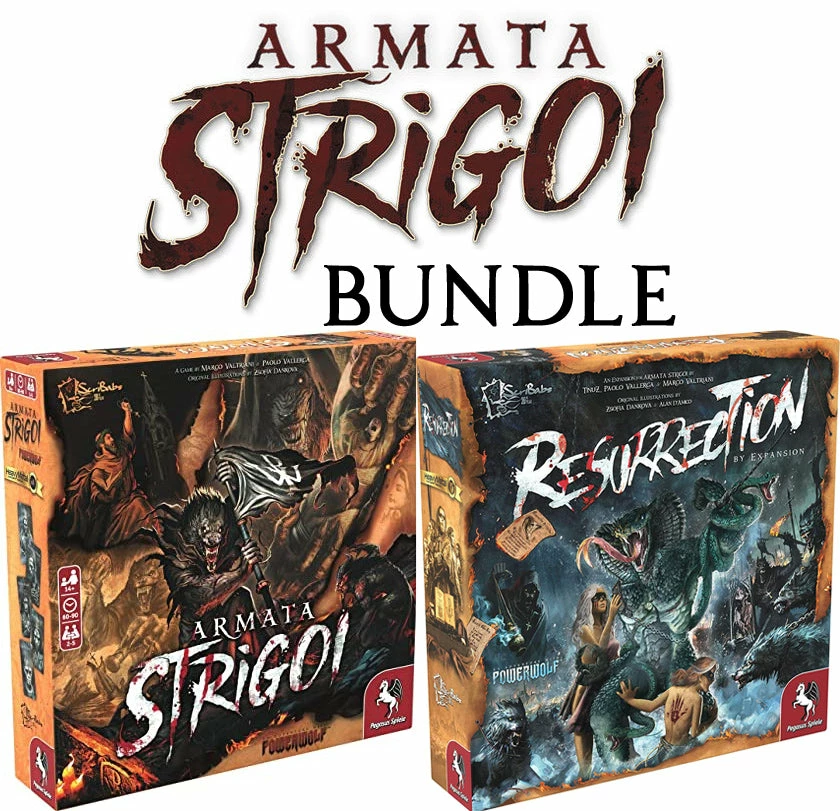 Brand new ๐ Pegasus Spiele Board Games Armata Strigoi BUNDLE ๐ 3 Pegasus Spiele Board Games Armata Strigoi BUNDLE