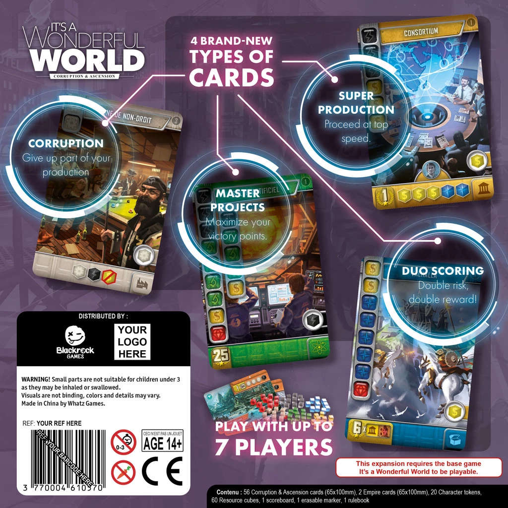 Best reviews of ⭐ La Boite De Jeu It's A Wonderful World: Corruption & Ascension ⭐ 4 La Boite De Jeu It's A Wonderful World: Corruption & Ascension