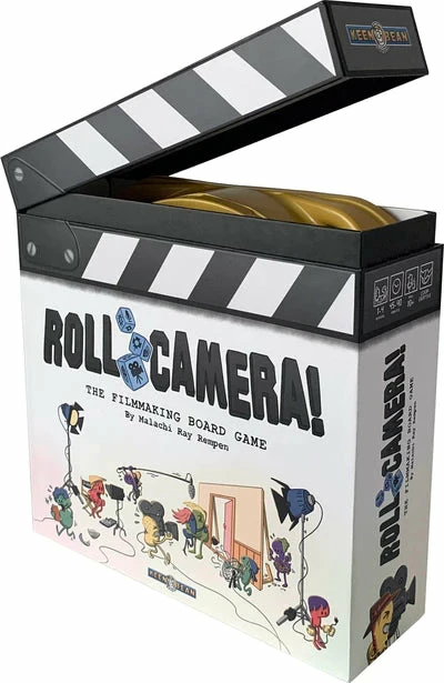 Discount 🌟 Keen Bean Studio Board Games Roll Camera! The Filmmaking Board Game 👍 3 Keen Bean Studio Board Games Roll Camera! The Filmmaking Board Game