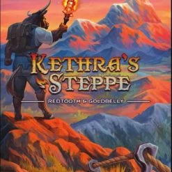 Thunderworks Games Board Games Cartographers Map Pack 5: Kethra's Steppe – Redtooth & Goldbelly
