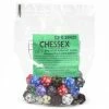 Chessex 29420 - Bag Of 50 Assorted Loose Opaque D20 Dice Accessories