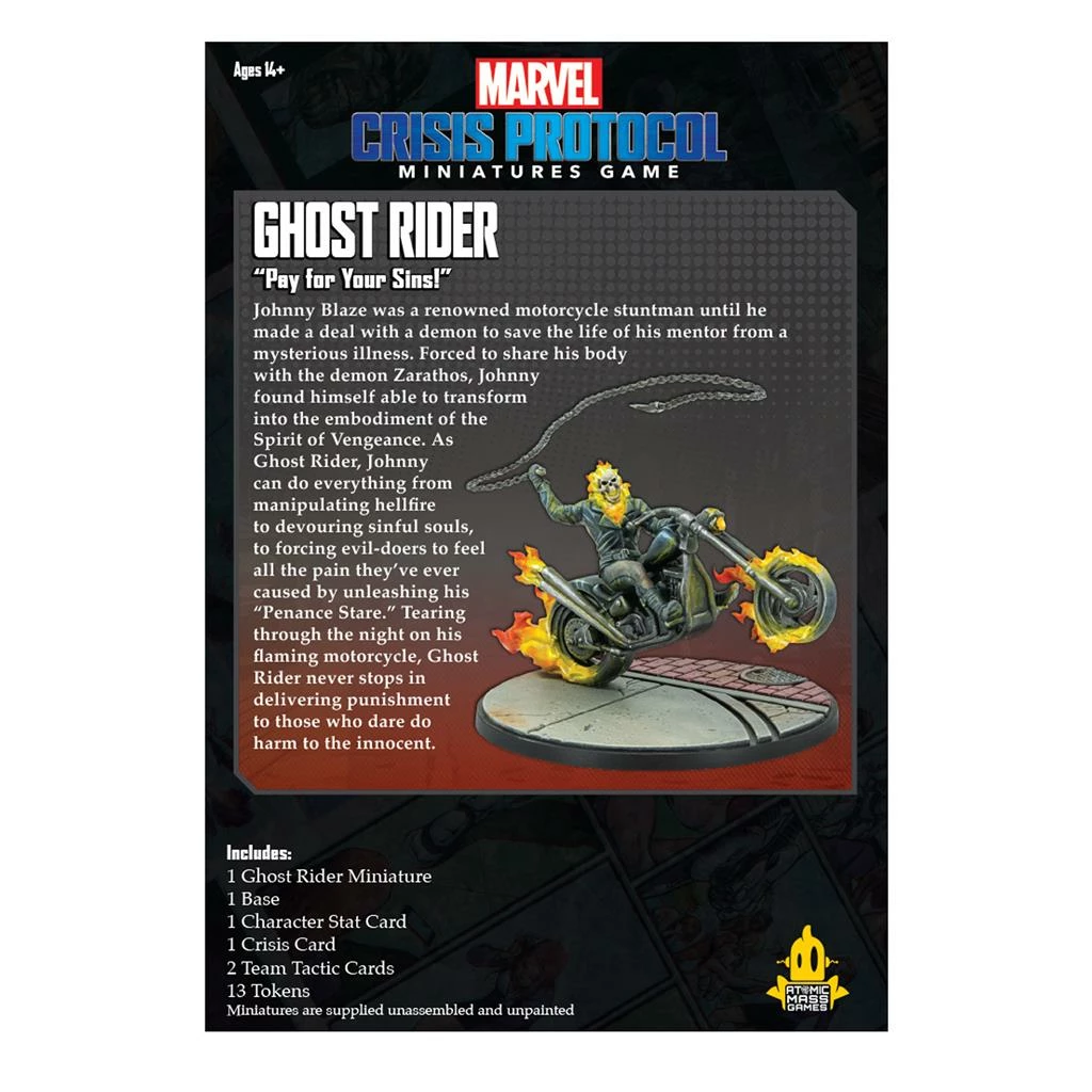 Best deal π Atomic Mass Games Board Games Marvel: Crisis Protocol β Ghost Rider π― 4 Atomic Mass Games Board Games Marvel: Crisis Protocol β Ghost Rider