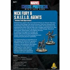 Atomic Mass Games Board Games Marvel Crisis Protocol: Nick Fury & S.H.I.E.L.D. Agents
