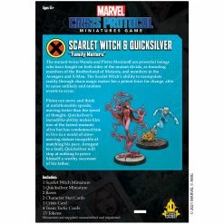 Atomic Mass Games Board Games Marvel: Crisis Protocol – Scarlet Witch & Quicksilver