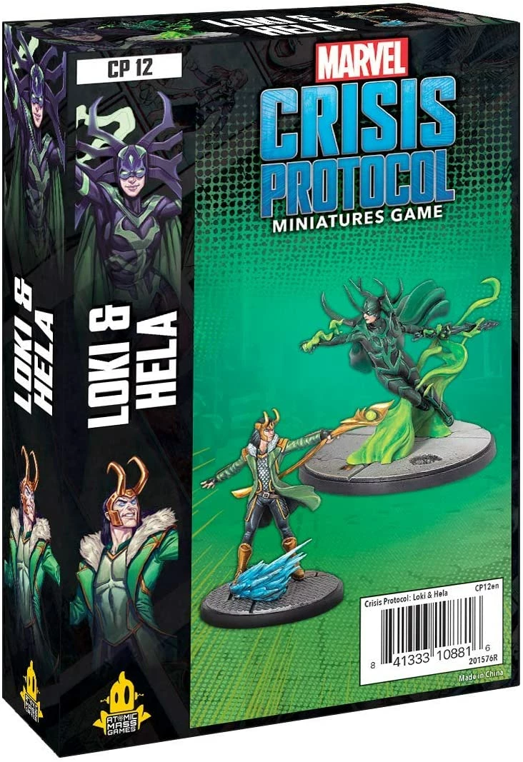 New π Atomic Mass Games Marvel: Crisis Protocol β Loki & Hela Board Games π 3 Atomic Mass Games Marvel: Crisis Protocol β Loki & Hela Board Games