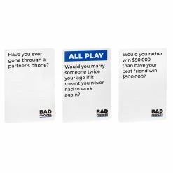 DYCE Bad Choices Card Games