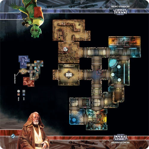 Promo π Fantasy Flight Games Star Wars: Imperial Assault - Anchorhead Cantina Skirmish Map π 3 Fantasy Flight Games Star Wars: Imperial Assault - Anchorhead Cantina Skirmish Map