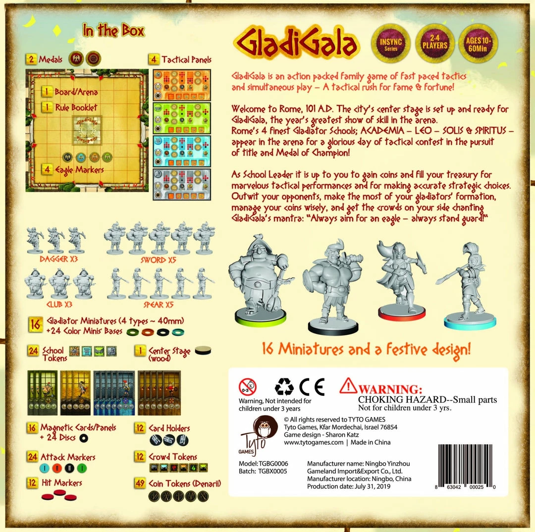 Buy π Tyto Games GladiGala π 4 Tyto Games GladiGala