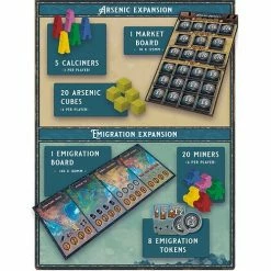 Alley Cat Games Tinners' Trail - Deluxe Add Ons Board Games