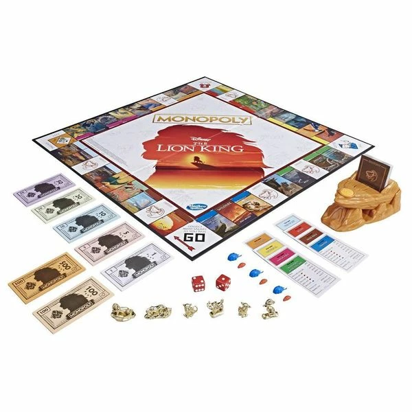 Cheapest π Hasbro Board Games Monopoly: The Lion King Edition π₯ 4 Hasbro Board Games Monopoly: The Lion King Edition