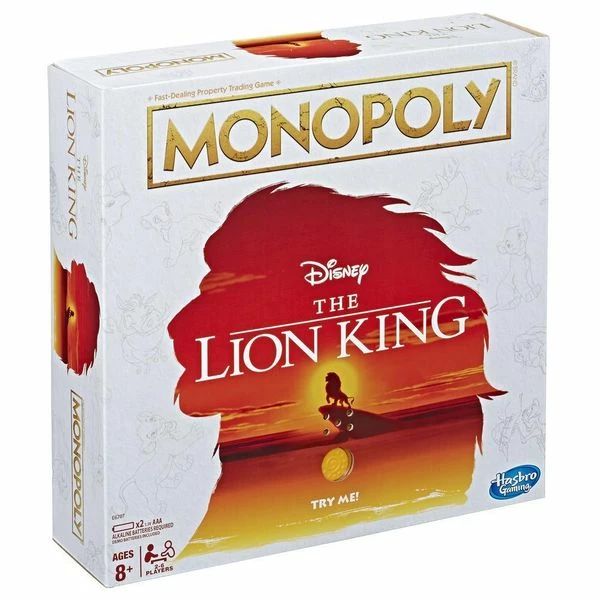 Cheapest π Hasbro Board Games Monopoly: The Lion King Edition π₯ 3 Hasbro Board Games Monopoly: The Lion King Edition