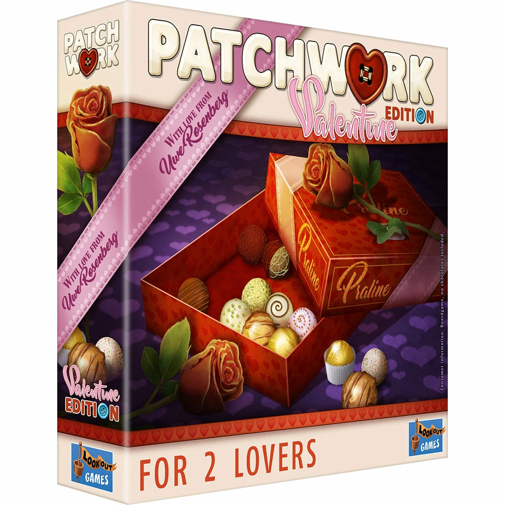 Promo π Lookout Games Board Games Patchwork: Valentine's Day Edition π 3 Lookout Games Board Games Patchwork: Valentine's Day Edition