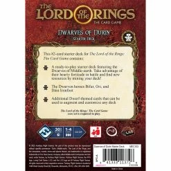 Fantasy Flight Games Card Games The Lord Of The Rings: The Card Game – Dwarves Of Durin Starter Deck