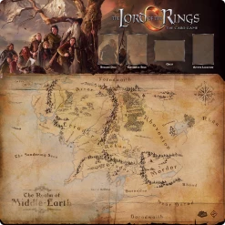 Fantasy Flight Games The Lord Of The Rings LCG: Fellowship 1-4 Player Gamemat