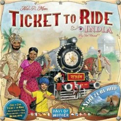 Days Of Wonder Board Games Ticket To Ride: Map Collection V2 - India & Switzerland