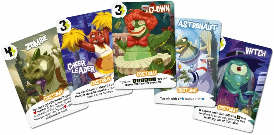 New ๐งจ IELLO King Of Tokyo: ๐ Halloween (Collector Pack 1) ๐งจ 4 IELLO King Of Tokyo: Halloween (Collector Pack 1)