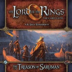 Fantasy Flight Games The Lord Of The Rings LCG: The Treason Of Saruman Saga Expansion Board Games
